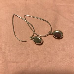 Silpada wire drop earrings